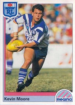 1992 Regina NSW Rugby League #137 Kevin Moore Front